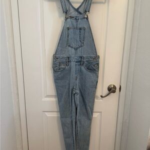 Levi's Womens XS Classic Blue Denim Overalls/Jumpsuit (XS Petite)